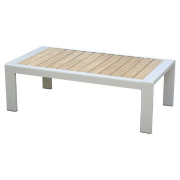 Ripasso lounge tuintafel latte aluminium teakblad, Ophalen of Verzenden, Nieuw, Aluminium