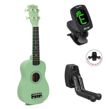 Korala UKS-15 bundel sopraan ukulele, Ophalen of Verzenden, Nieuw