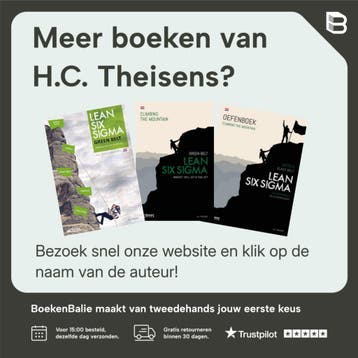 Lean six sigma green belt / Reference Book / Climbing the, Verzenden, Zo goed als nieuw, H.C. Theisens