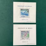 Monaco 1992 - Speciale blok: Olympische Spelen Albertville, Gestempeld