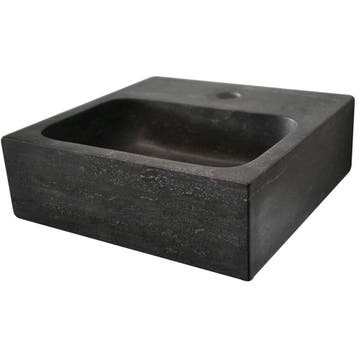 Wiesbaden Raw - Fontein - 30x30x10cm - Hardsteen Gezoet, Ophalen of Verzenden, Nieuw
