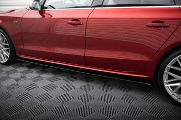 Maxton Side Skirts Diffusers Audi S5 / A5 / A5 S-Line, Auto-onderdelen, Verzenden, Nieuw, Audi