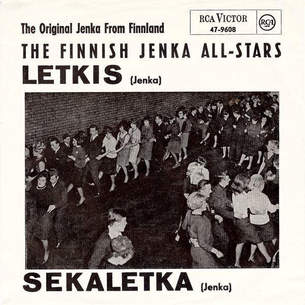 Single vinyl / 7 inch - The Finnish Jenka All-Stars - Let..., Cd's en Dvd's, Vinyl Singles, Zo goed als nieuw, 7 inch, Wereldmuziek