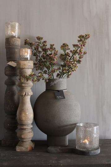 Brynxz tak Potentilla pink green 102 cm, Ophalen of Verzenden, Nieuw