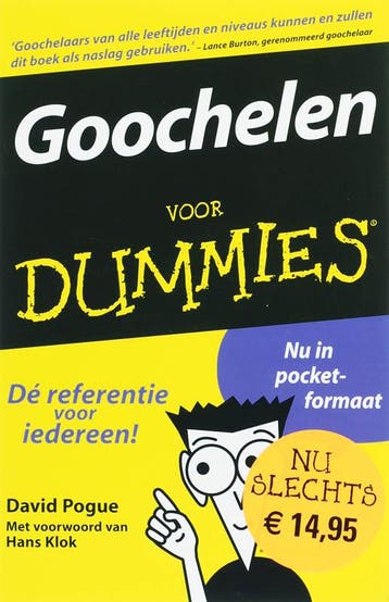 Goochelen voor dummies / Voor Dummies - David Pogue, Verzenden, Gelezen, David Pogue