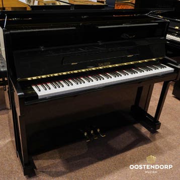 Sauter 112 PE Messing Piano, Muziek en Instrumenten, Piano's, Zo goed als nieuw, Zwart, Piano