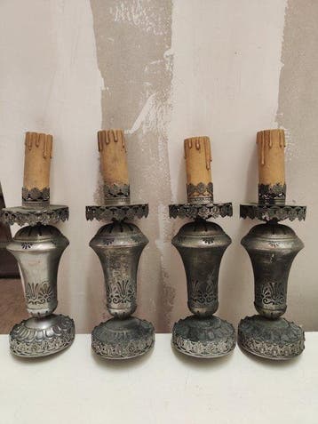 Lamp (4) - Chroom