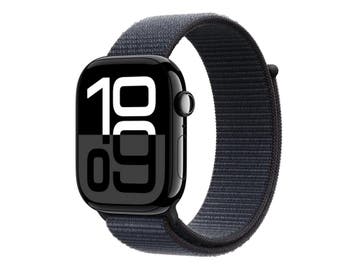 Apple Watch Series 10 - 46mm - Aluminium - Gitzwart - GPS, Verzenden, Zo goed als nieuw, Apple