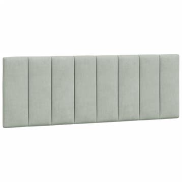 Luxe Hoofdbord Grijs 120cm | Tweedekansje | OP=OP, Huis en Inrichting, Gebruikt, Eenpersoons, Ophalen of Verzenden, Kussen