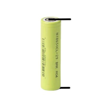 BAK 18650 batterij met soldeerlippen 3.6 V, 2900, origineel, Verzenden, Nieuw