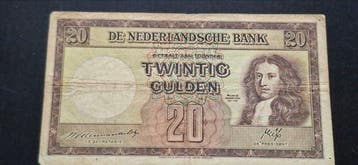Nederland. - 20 Gulden 1945 - Pick 76 (Zonder minimumprijs)