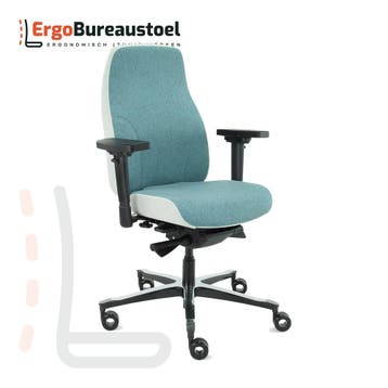 Ergonomische Therapod X2 | NPR-1813 | 15 jaar garantie, Huis en Inrichting, Bureaustoelen, Verzenden, Nieuw, Grijs, Bureaustoel