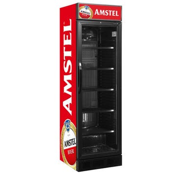 Showroommodel: Amstel glasdeurkoelkast 345 liter, Ophalen of Verzenden