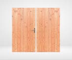 Dubbele Tuinpoort Vellingdeel Douglas verticaal, Ophalen of Verzenden, Nieuw