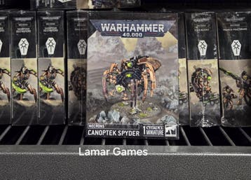Warhammer 40.000 Necrons Canoptek Spyder (Warhammer nieuw), Hobby en Vrije tijd, Wargaming, Ophalen of Verzenden, Nieuw