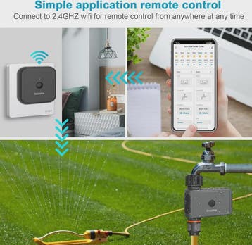 Slimme WiFi Tuinsproeier Timer - Automatische Besproeiing op, Verzenden, Nieuw