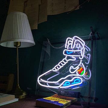 Sneaker Mag LED Neon Wanddecoratie Sneakerhead, Verzenden, Nieuw