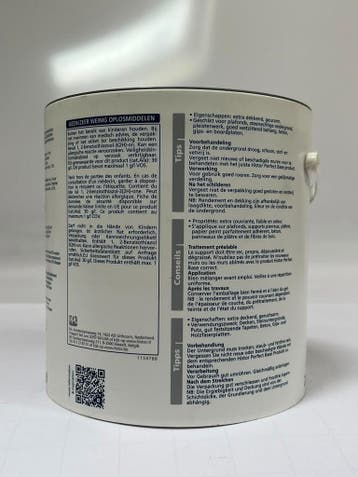 Histor Mat muurverf Bieslook SET 3x2,5L – nieuw, 5 tot 10 liter, Verzenden, Nieuw, Verf