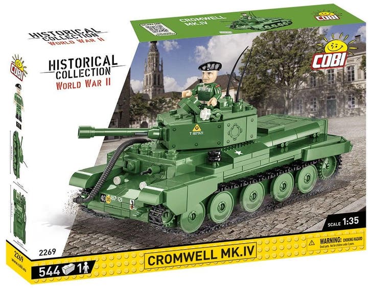 COBI 2269 Cromwell MK.IV Hela (Leger bouwsets), Kinderen en Baby's, Speelgoed | Bouwstenen, Nieuw, Verzenden