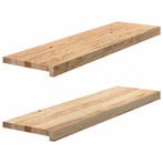 Massief Hout Vensterbank 2st | Laatste Stuk!, Doe-het-zelf en Verbouw, Hout en Planken, Minder dan 25 mm, Eiken, Nieuw, Ophalen of Verzenden