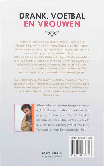 Drank, Voetbal en Vrouwen - M. Spanjer 9789078776031, Verzenden, Gelezen, M. Spanjer