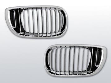 Grille (set) geschikt voor BMW 3-Serie E46 01-05 chroom (Sed, Auto-onderdelen, Verzenden, Nieuw, BMW
