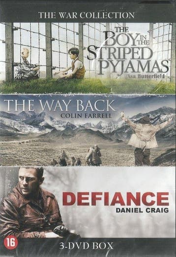 The war collection The Boy in striped pyjamas/The Way - DVD, Verzenden, Nieuw in verpakking