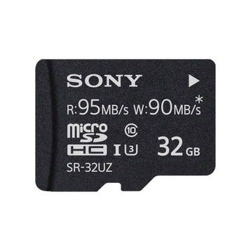Sony Micro SD 32GB 95mb/s met garantie, Ophalen of Verzenden, Gebruikt