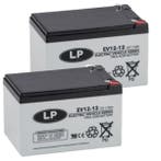2 Stuks: Landport EV12-12 / EV12012 AGM Deep, origineel, Verzenden, Nieuw