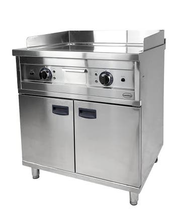 Combisteel Bakplaat | ENTRY 700 | Elektrisch | Verchroomd Gl, Ophalen of Verzenden, Nieuw in verpakking