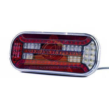 LED Achterlicht 302x130x51mm 12-24V Dynamisch kn.R, Ophalen of Verzenden, Nieuw