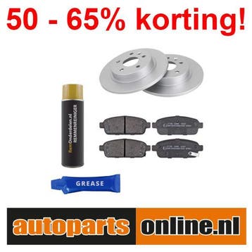 Remschijven + Remblokken Chevrolet Aveo achterzijde, Verzenden, Nieuw, Chevrolet