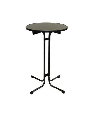 Statafel Monaco - Zwart - Ø 80 - G-Line, Verzenden, Nieuw in verpakking
