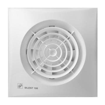 S&P Silent Badkamer & toilet ventilator incl. trekkoord, Witgoed en Apparatuur, Airco's, Verzenden, Nieuw