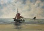 Jan Kelderman (1914-1990) - Strandgezicht