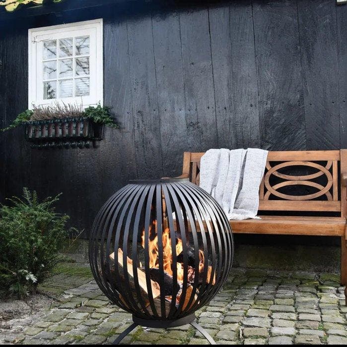 Kachel - Metaal - Vuurkorf, Antiek en Kunst, Kunst | Designobjecten