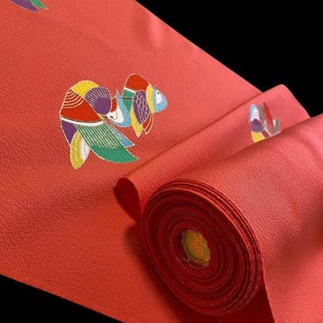Prachtige vintage Tango Chirimen zijden kimono-stofrol –