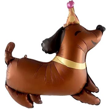 Folie ballon Happy Birthday Dog in 4 uitvoeringen, Verzenden, Nieuw