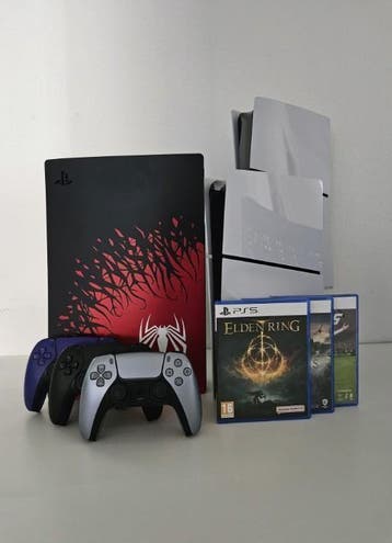 Refurbished PS5 Console. Controllers en games naar keuze., Ophalen of Verzenden, Zo goed als nieuw