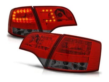LED achterlichten Red Smoke geschikt voor Audi A4 B7 Avant, Auto-onderdelen, Verzenden, Nieuw, Audi