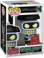Funko Pop! - Futurama Bender (Matador) #1756 | Funko - Hobby, Verzamelen, Verzenden, Nieuw