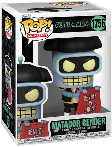 Funko Pop! - Futurama Bender (Matador) #1756 | Funko - Hobby, Verzamelen, Verzenden, Nieuw