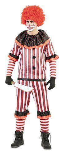 Bloederige clown kostuum, Verzenden, Nieuw, Feestartikel