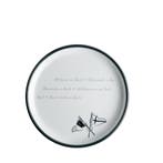 Scheepsservies Dessertborden Welcome on Board (6 st), Ophalen of Verzenden, Nieuw