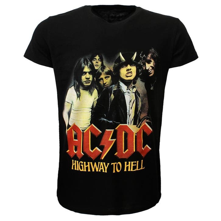 AC/DC Highway To Hell Band T-Shirt, Kleding | Heren, T-shirts, Verzenden