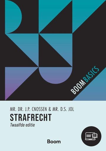 9789462120280 Boom Basics - Boom basics strafrecht, Boeken, Verzenden, Nieuw, J.P. Cnossen