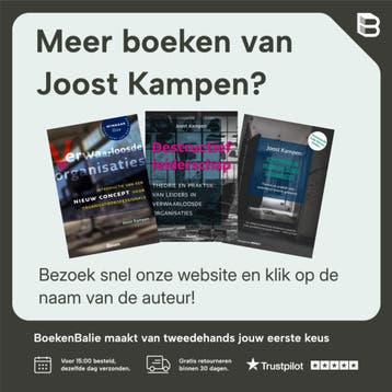 Leren interveniëren in verwaarloosde organisaties, Verzenden, Zo goed als nieuw, Joost Kampen