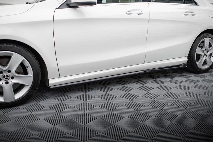Maxton Side Skirts Diffusers Mercedes-Benz CLA C117 Facelift, Auto-onderdelen, Carrosserie en Plaatwerk, Nieuw, Verzenden