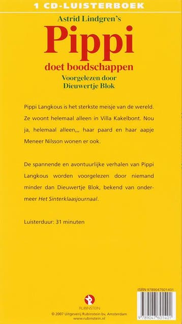 Pippi doet boodschappen 9789047601401 Astrid Lindgren, Verzenden, Gelezen, Astrid Lindgren