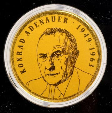 Duitsland. Medal Konrad Adenauer 1/200oz (.999) (Zonder